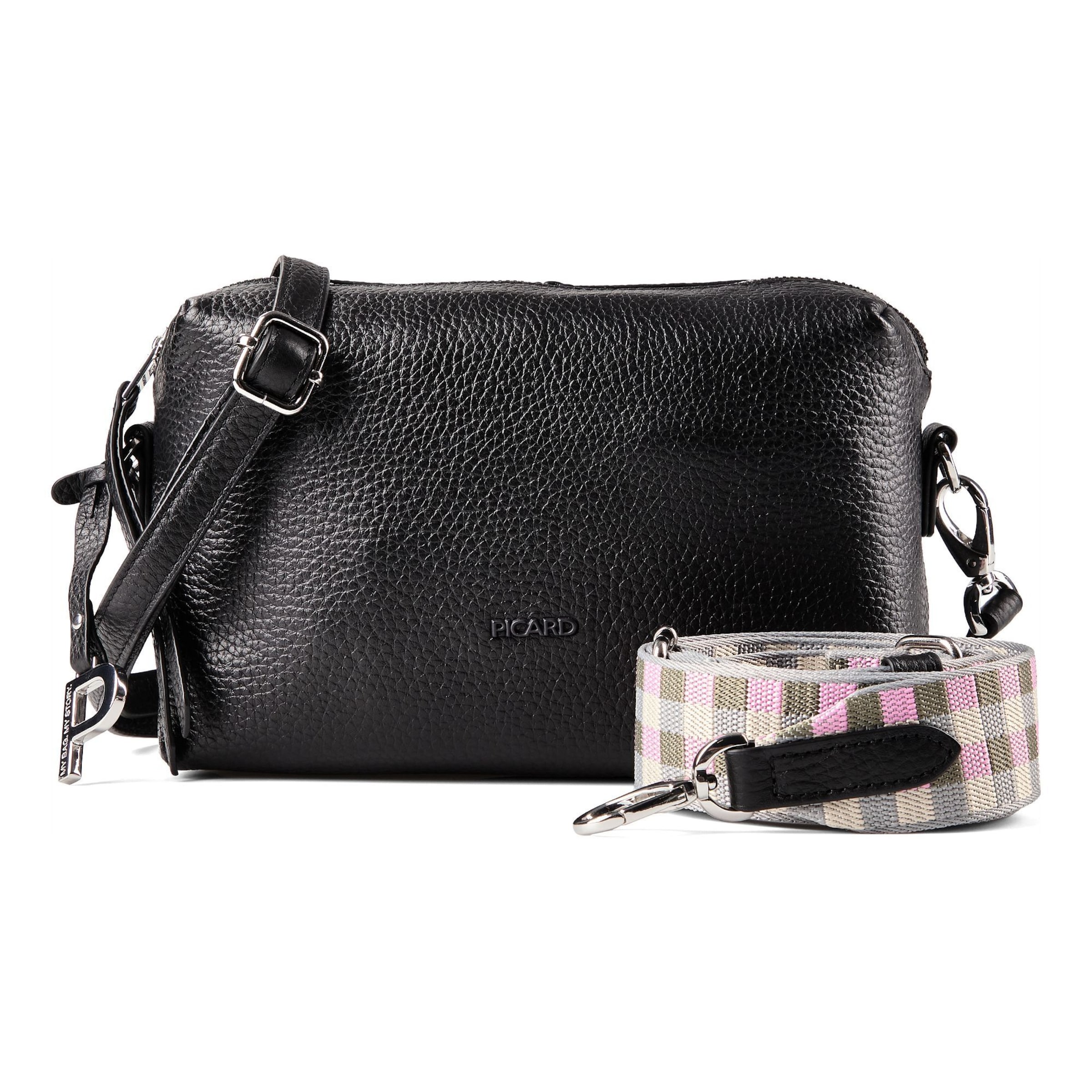 Picard Crossbody bag 'Texel' in Black: front