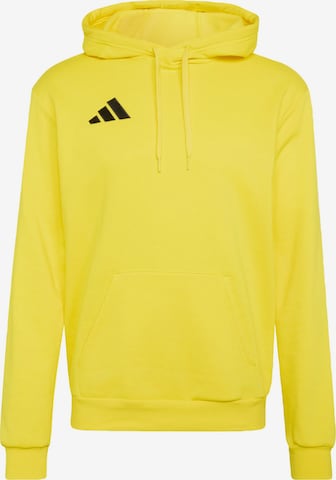 ADIDAS PERFORMANCE - Sweatshirt de desporto 'Entrada26' em amarelo: frente