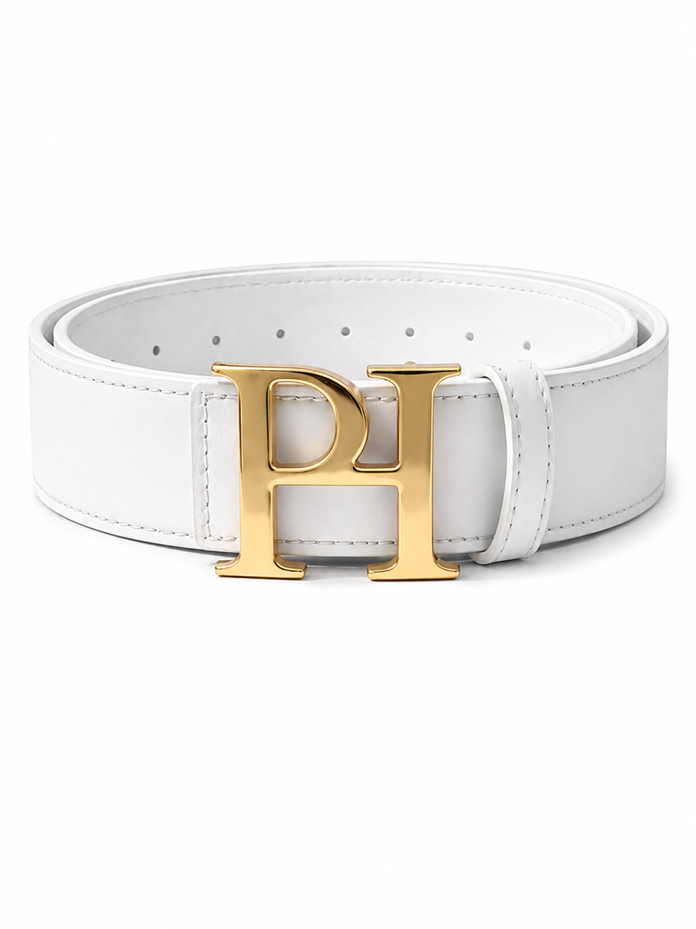 PADIJO - Cinturón 'PH Belt Adult White' en blanco: frente