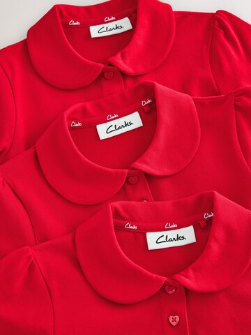 CLARKS T-shirt i röd