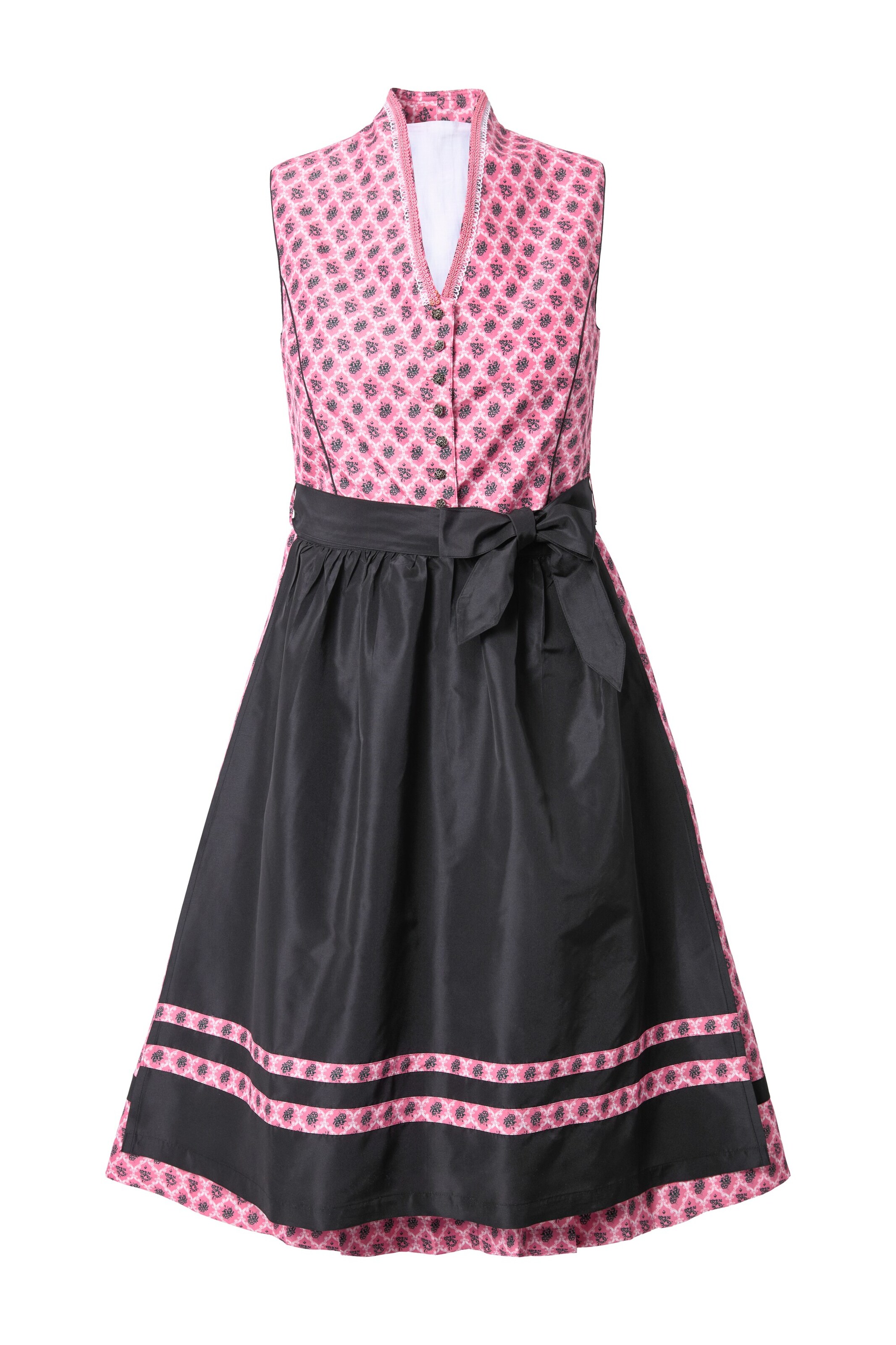 Ulla Popken Kleid in Pink: Vorderseite