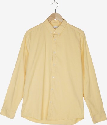 ESPRIT Button Up Shirt in L in Yellow: front