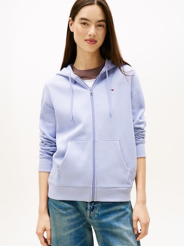 Tommy Jeans Sweatjacke in Blau: Vorderseite