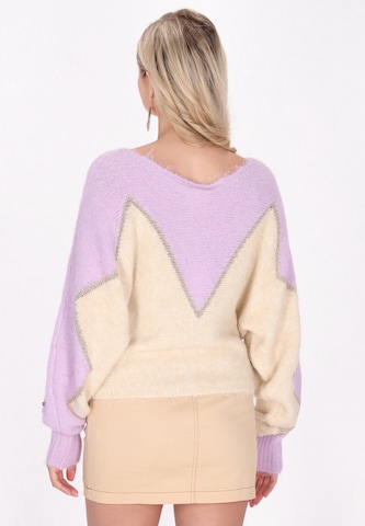 IZIA Pullover in Lila