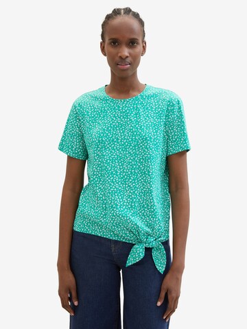 T-shirt TOM TAILOR DENIM en vert