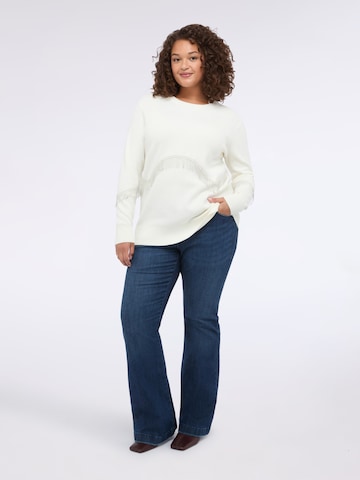 Pull-over Fiorella Rubino en blanc