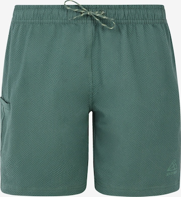 PROTEST Board shorts 'PRTAgaat 25' in Green: front