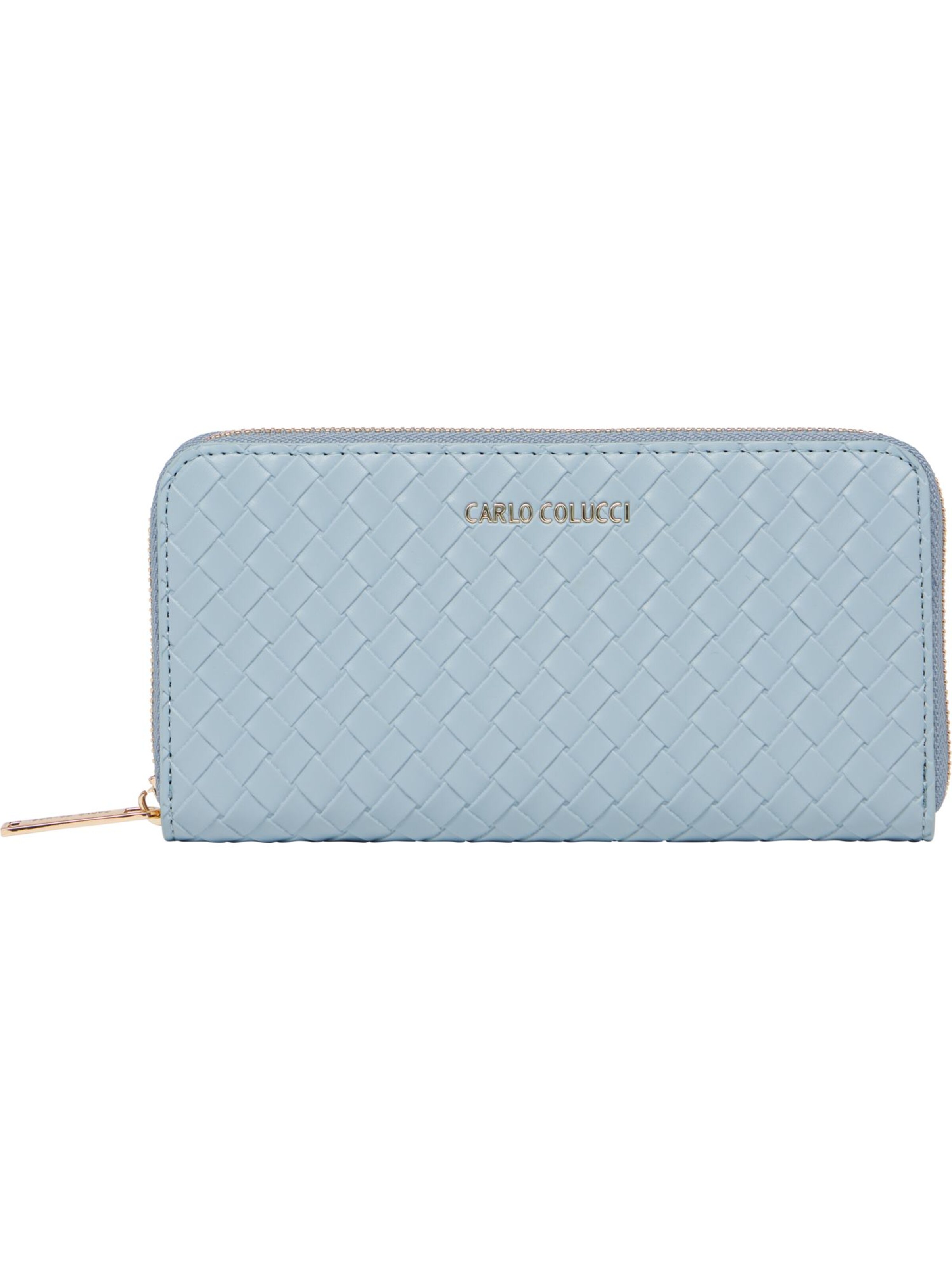 Carlo Colucci Wallet ' di Biasio ' in Blue: front