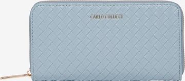 Porte-monnaies ' di Biasio ' Carlo Colucci en bleu : devant