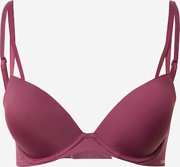 Calvin Klein Underwear Push-up Bra in Pink: front