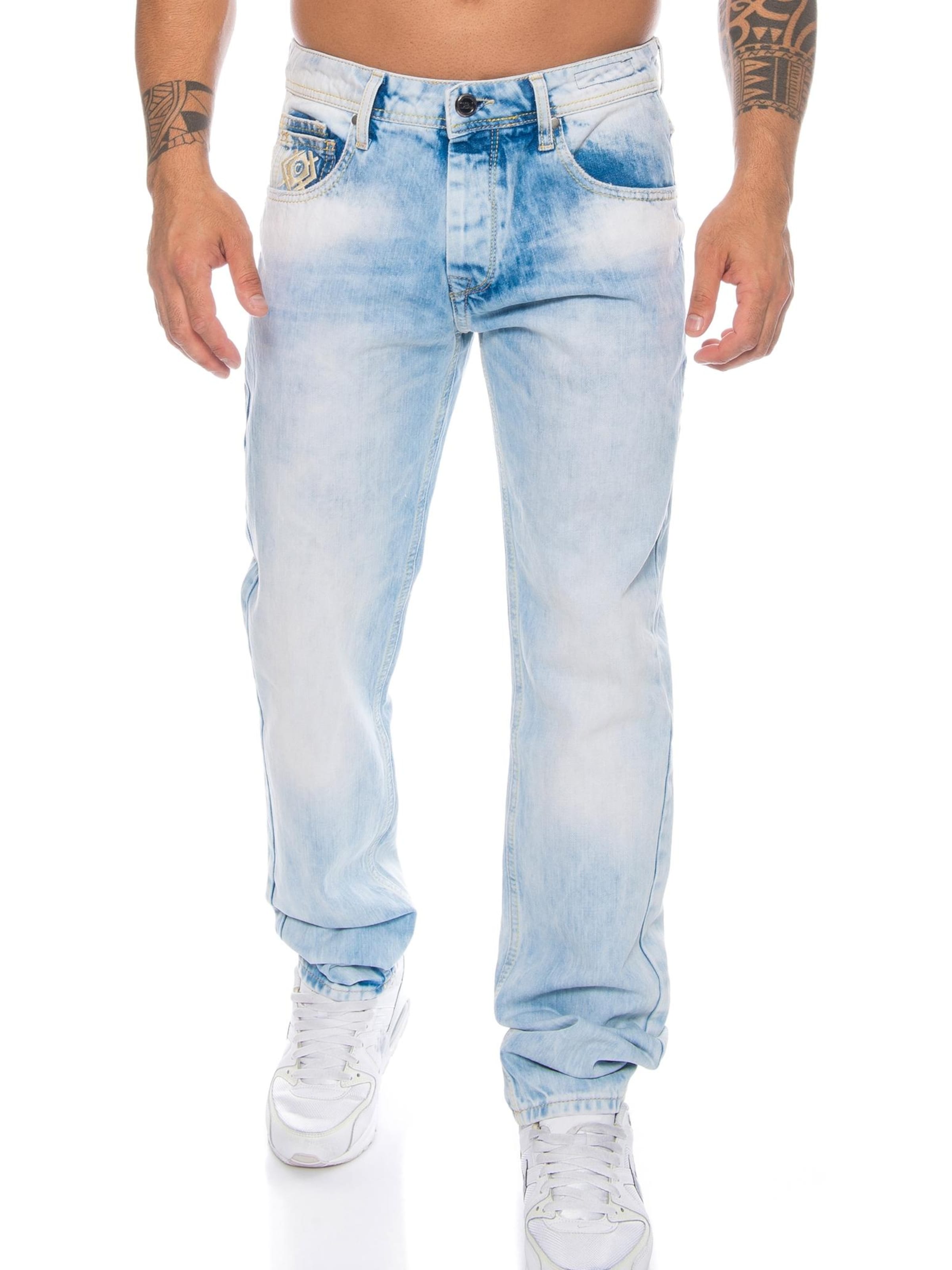 CIPO & BAXX Regular Jeans 'BJ319X' in Blue: front