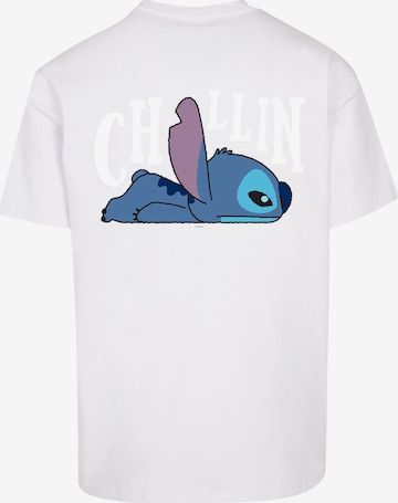 F4NT4STIC Shirt 'Disney Lilo And Stitch' in White