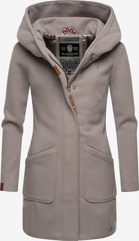 MARIKOO Between-seasons coat 'Maikoo' in Grey: front