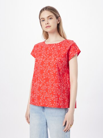 Marimekko - Camisa 'Nahkol Rentukka' em vermelho: frente