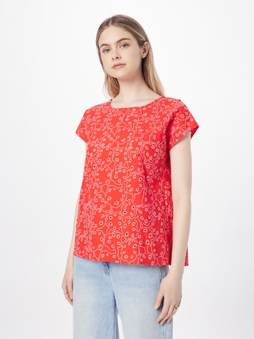 Marimekko Shirt  'Nahkol Rentukka' in Rot: predná strana