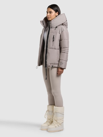 khujo Zimná bunda 'Peeke 2' - Béžová