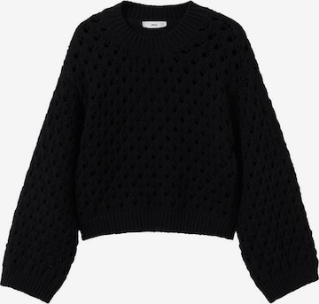 Pull-over 'Monte' MANGO en noir : devant