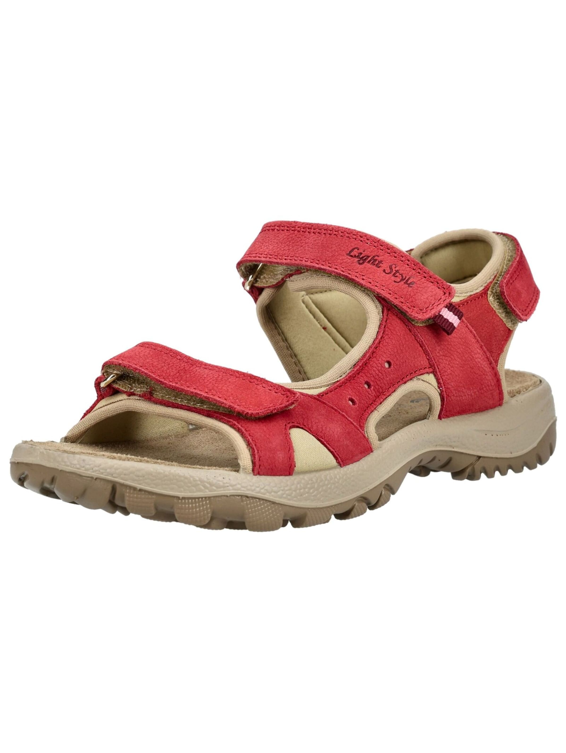 IMAC Sandalen met riem in Rood: voorkant