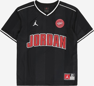 juoda Jordan Marškinėliai: priekis