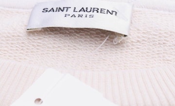 Saint Laurent Sweatshirt / Sweatjacke S in Weiß