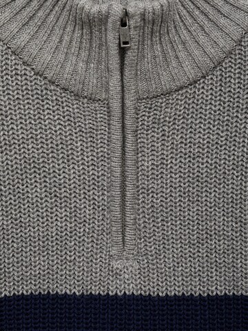 MANGO KIDS Sweter 'ZACK' w kolorze szary