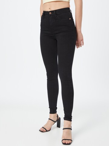 River Island Skinny Farmer - fekete: elől