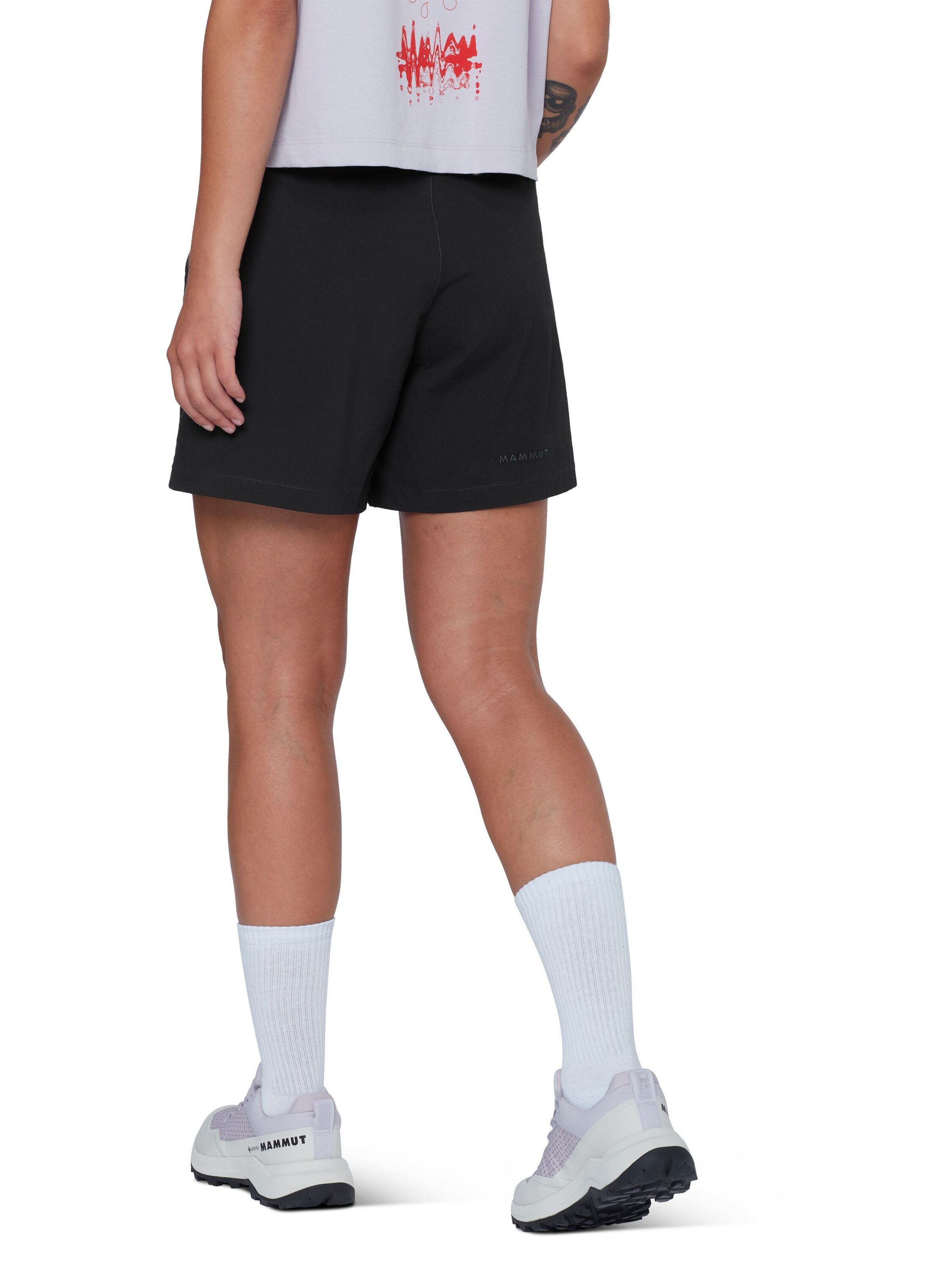 MAMMUT Loose fit Workout Pants in Black