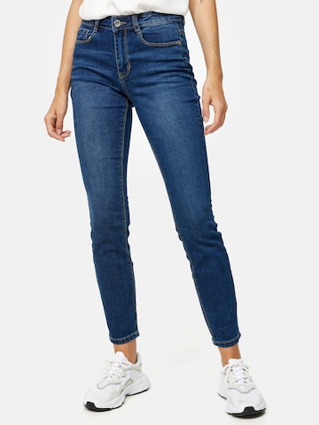 Slimfit Jeans 'Emilie' de la Orsay pe albastru: față
