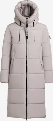 Manteau d’hiver 'Nalu' khujo en gris : devant