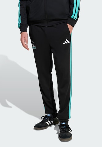 Tapered Pantaloni sportivi 'Mercedes-Amg Petronas Formula 1 Team Dna' di ADIDAS PERFORMANCE in nero: frontale
