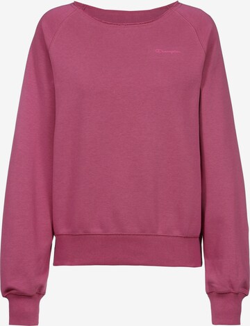 Champion Authentic Athletic Apparel Sweatshirt 'Minimalist Resort' in Pink: predná strana