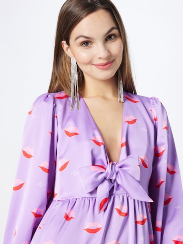 Crās Dress in Purple