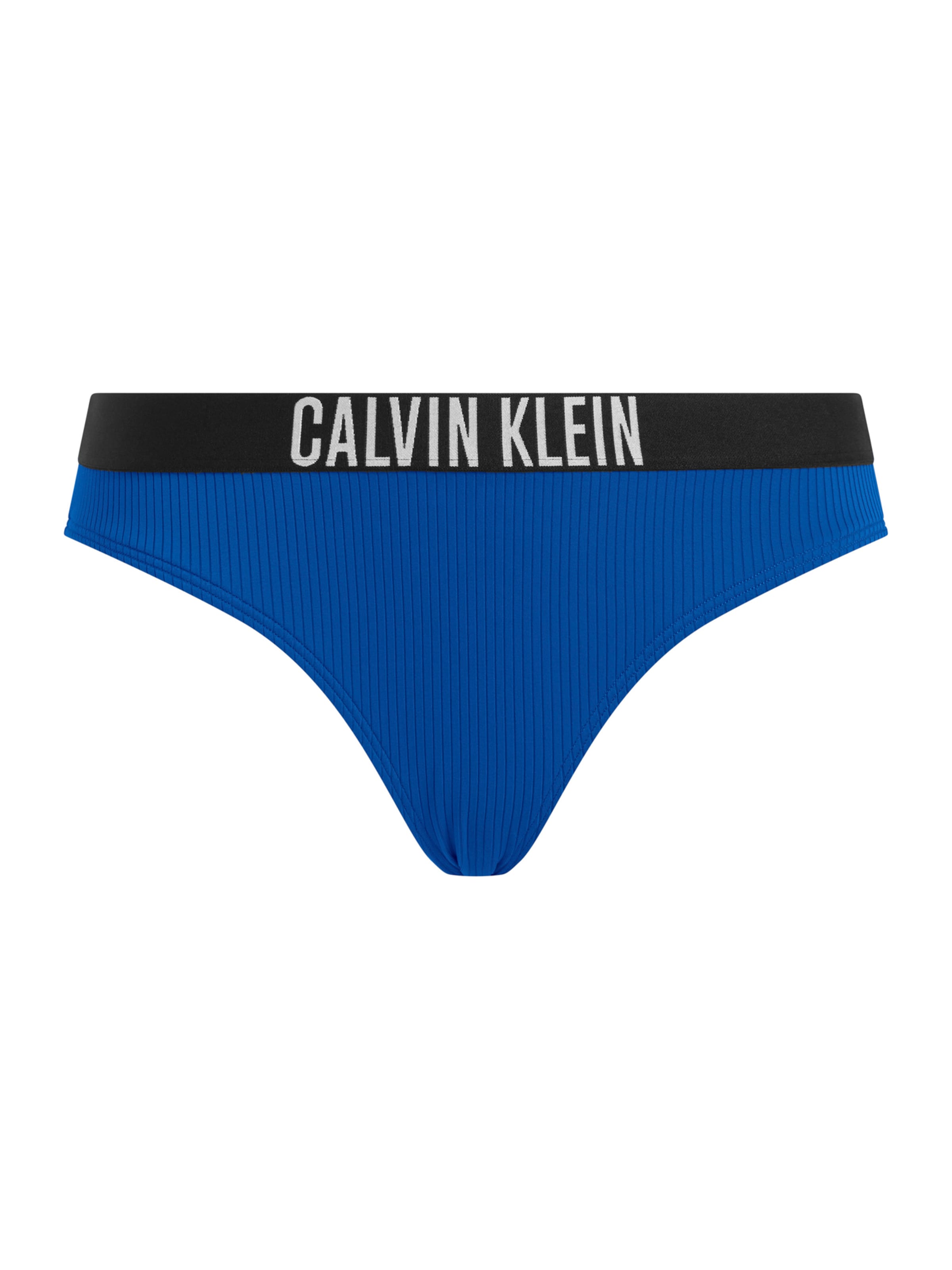 Calvin Klein Swimwear Bikinibroek in Blauw: voorkant