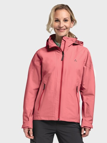 Schöffel Outdoor jacket 'Triigi' in Pink: front