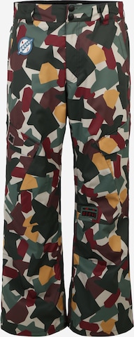 DC Shoes Regular Outdoor trousers 'BANSHEE' in Green: front