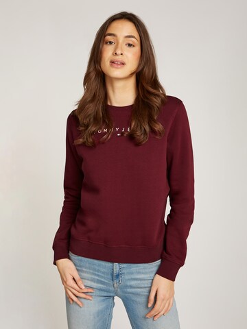 Tommy Jeans Свитшот в Красный: спереди