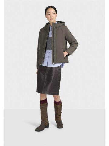 Giacca invernale ' SOFT ZIP ' di Canadian Classics in verde: frontale