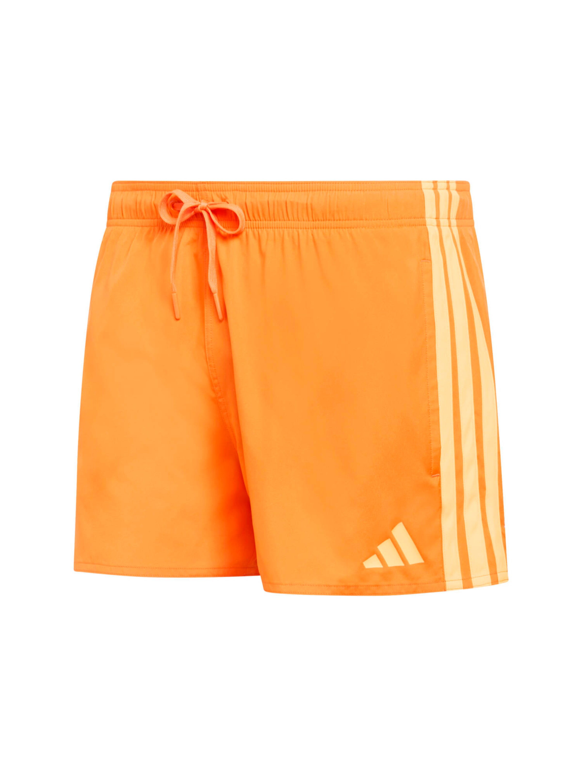 ADIDAS SPORTSWEAR Spordiujumispüksid '3-Stripes Swim Shorts', värv oranž: eest vaates