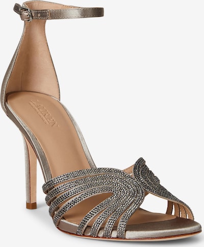 Lauren Ralph Lauren Remmisandaalit 'ALLIE' värissä ruskea / taupe / musta, Tuotenäkymä