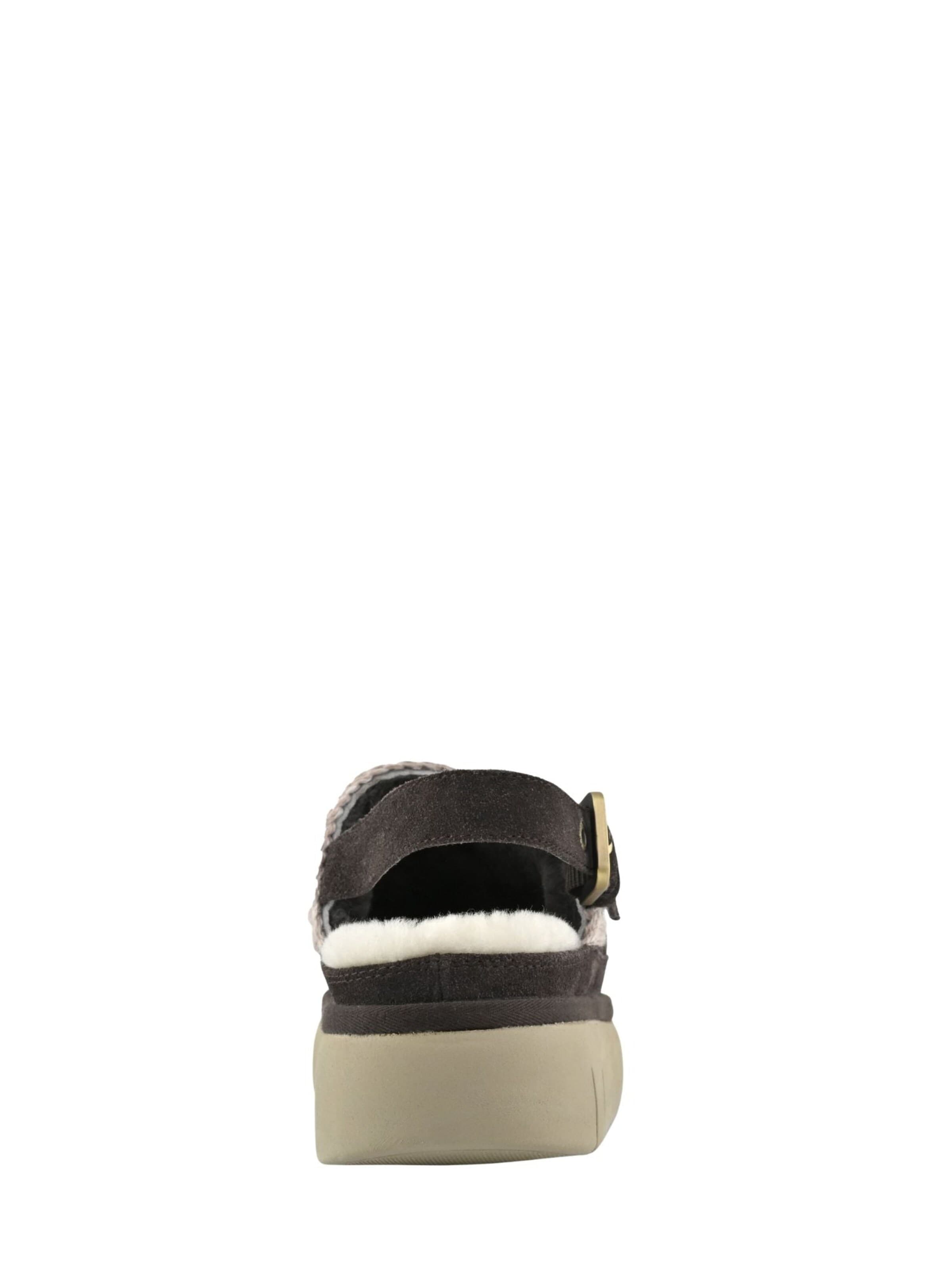Clogs di MOU in marrone
