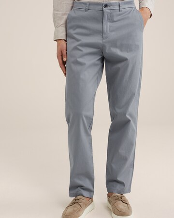 WE Fashion Regular Chino trousers in Grey: front