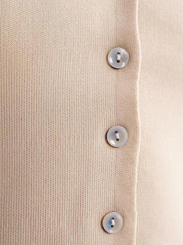 MixRay Gebreide bodywarmer in Beige