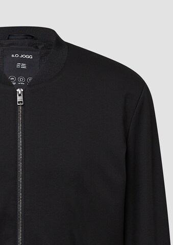 Veste mi-saison s.Oliver BLACK LABEL en noir