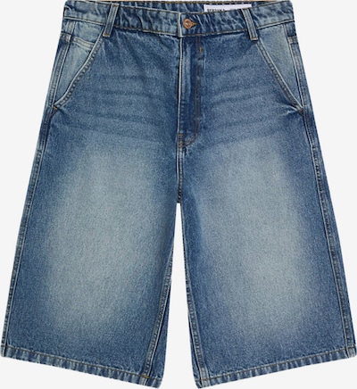 Bershka Farkut 'BAS' värissä sininen, Tuotenäkymä