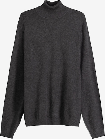 Pull-over Bershka en gris : devant