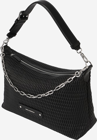 Karl Lagerfeld Shoulder Bag 'Kushion' in Black: front