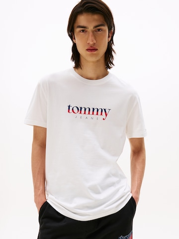 Tommy Jeans T-shirt i beige: framsida