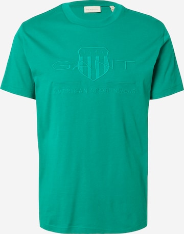 GANT T-Shirt in Grün: Vorderseite