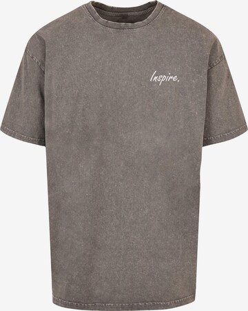 Merchcode Shirt 'Inspire' in Grey: front