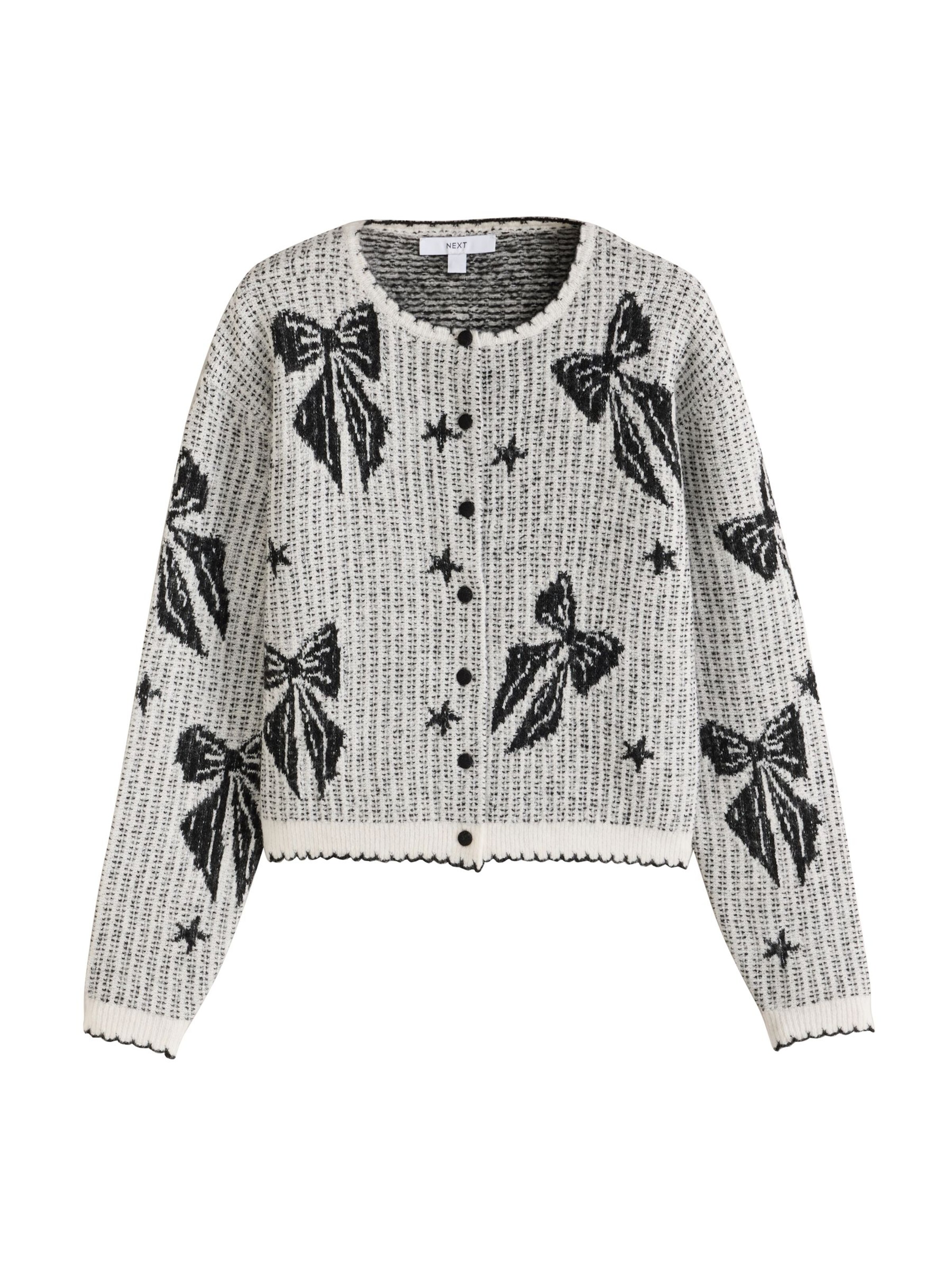 Next Knit cardigan in XL in Black / White, Item view